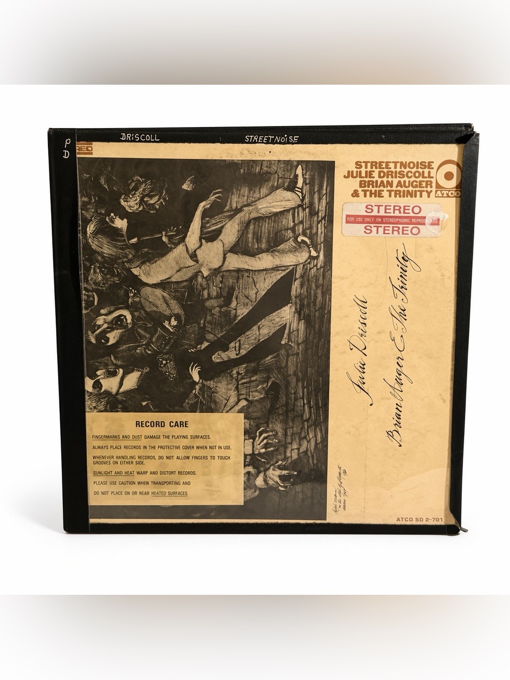 Julie Driscoll Brian Auger Streetnoise 1969 Vinyl ATCO SD 2-701 2LP Record
